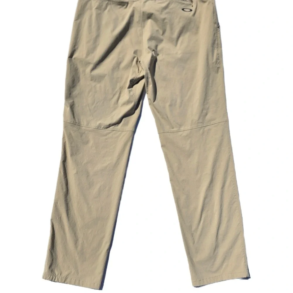 Oakley‎ Terrain Perf Pants 34x32 (Fits 34x30.5) Khaki Golf Hiking Gorpcore Tech